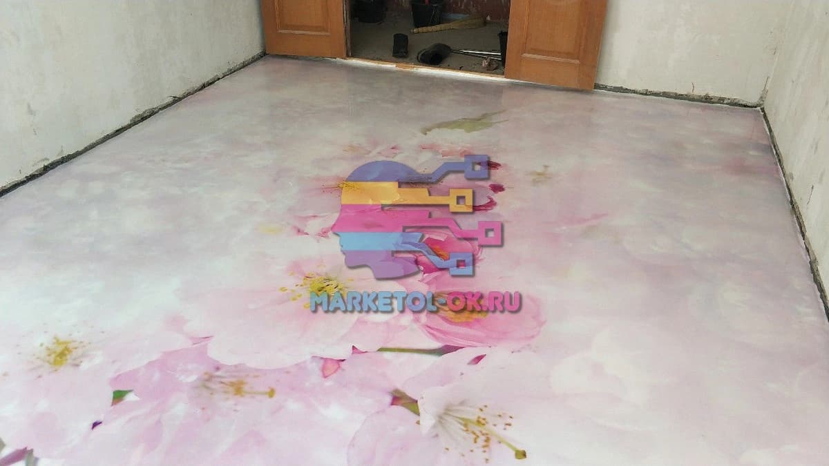 Финишный слой для 3D пола