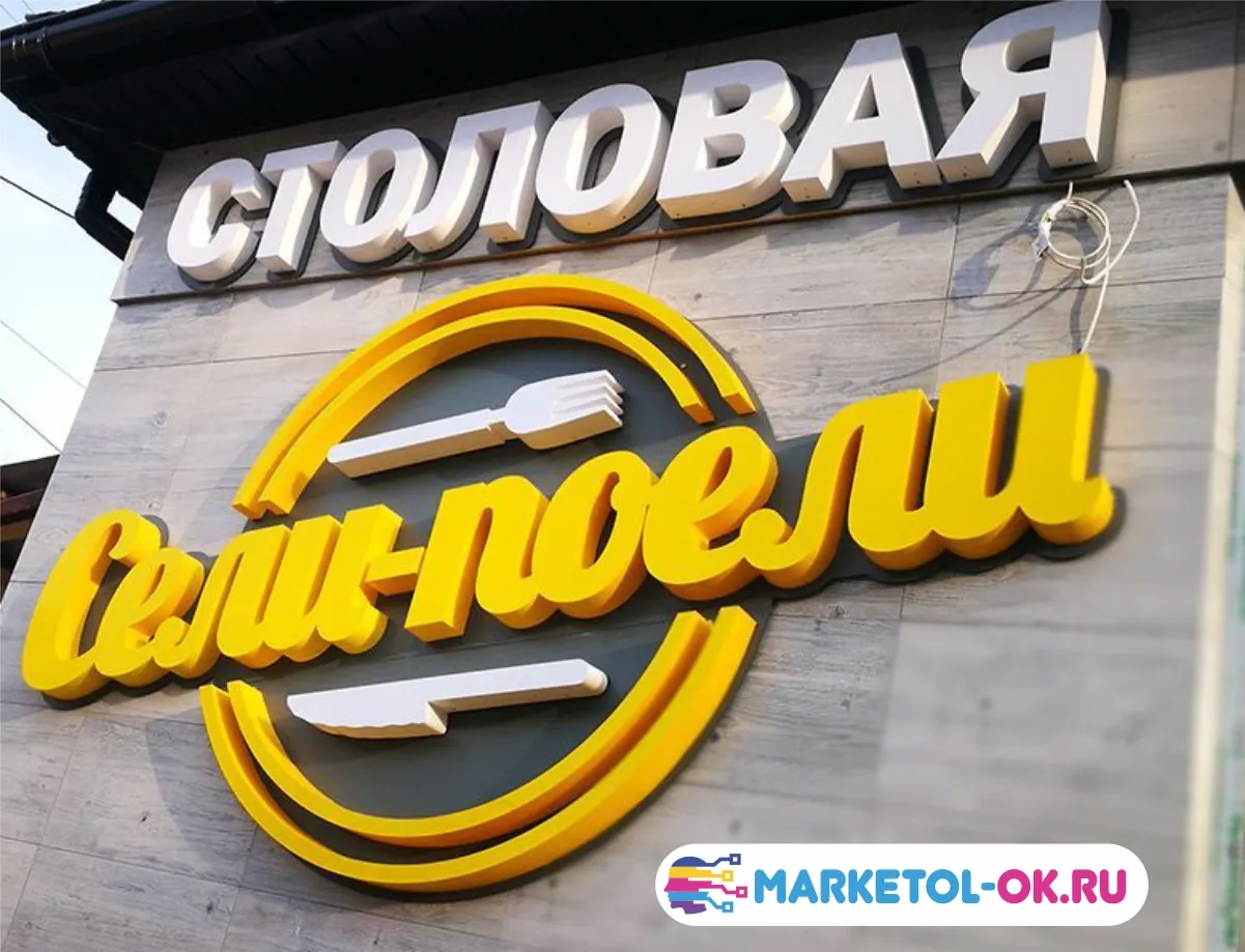 Световые короба для ресторанов